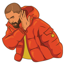 Load image into Gallery viewer, Drake Hand Up Sticker
