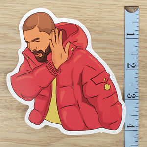 Drake Hand Up Sticker