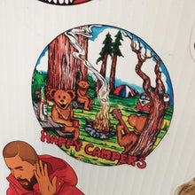 Load image into Gallery viewer, Grateful Dead Happy Campers Sticker
