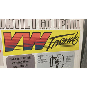 VW Trends Sticker