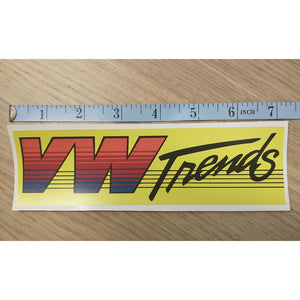 VW Trends Sticker