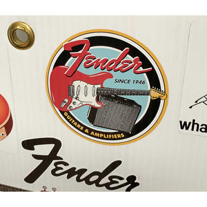 Fender Round Logo Sticker