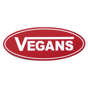 Vegans Look-Alike Vans Sticker