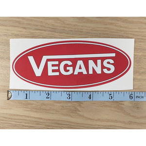 Vegans Look-Alike Vans Sticker