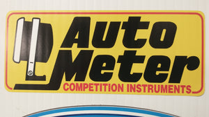 Auto Meter Sticker