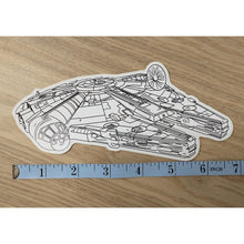 Load image into Gallery viewer, Millennium Falcon Sticker
