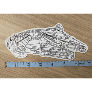 Millennium Falcon Sticker