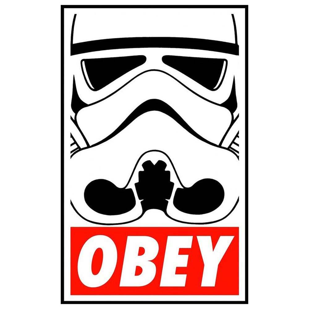 Stormtrooper Obey Sticker