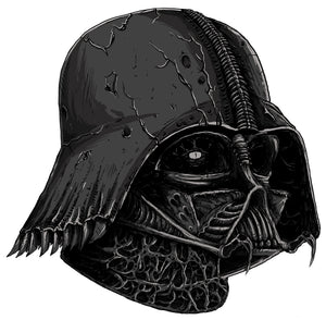 Star Wars Vadar Helmet Decayed