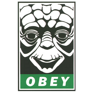 Obey Yoda Sticker