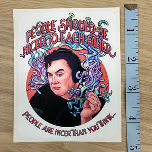 Elon Musk on Joe Rogan Show Sticker