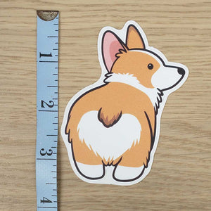 Corgi Doggy Butt Sticker