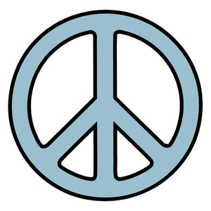 Peace sign Sticker