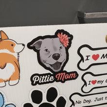 Load image into Gallery viewer, Pittie Mom Pit Bull Lovers Sticker
