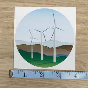 Wind Turbine Sticker