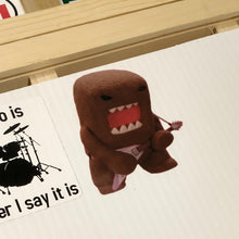 Load image into Gallery viewer, Domo Rocking a Flying-V Sticker
