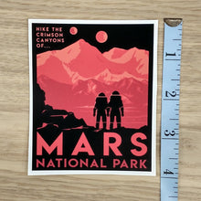 Load image into Gallery viewer, Hike Mars National Park Sticker
