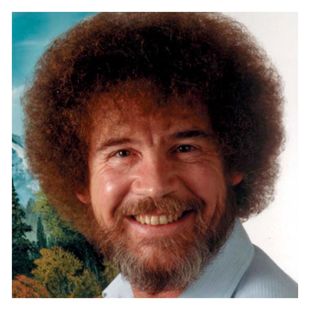 Bob Ross Smiling Sticker