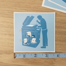 Load image into Gallery viewer, Paper Jam Copier Sticker
