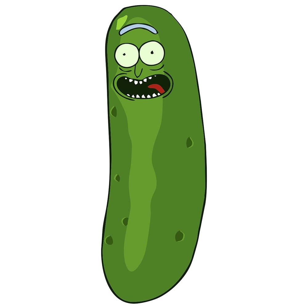 Rick and Morty Pickle Rick Sticker