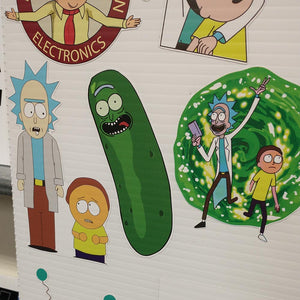 Rick and Morty Pickle Rick Sticker