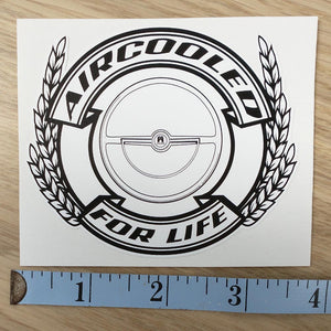 Aircooled for Life Sticker