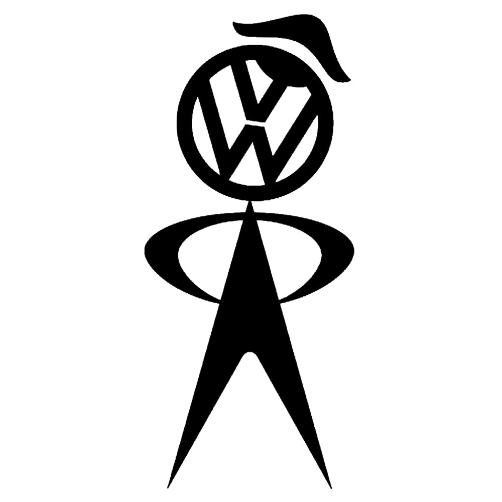 VW Service Man Vinyl Cut Decal