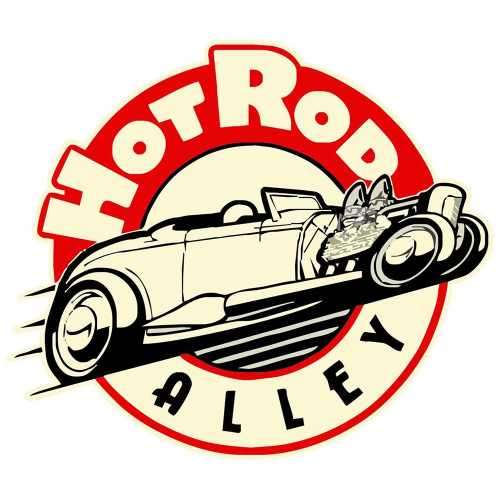 Hot Rod Alley Sticker