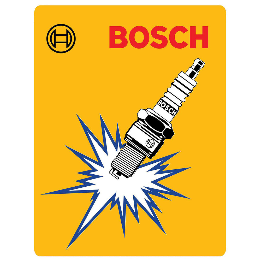 Bosch Spark Plugs Sticker
