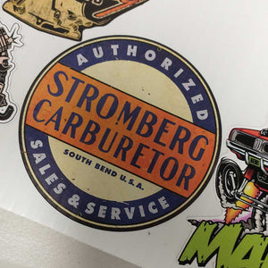 Stromberg Carburetor Logo Sticker