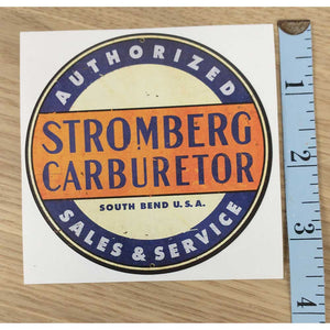 Stromberg Carburetor Logo Sticker