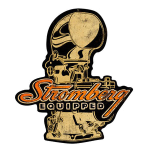 Stromberg Equipped Retro Sticker