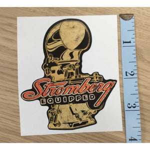 Stromberg Equipped Retro Sticker