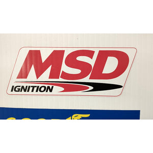 MSD Ignition Sticker