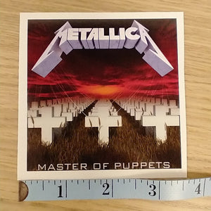 Metallica Master of Puppets Sticker