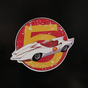 The Mach 5 Sticker