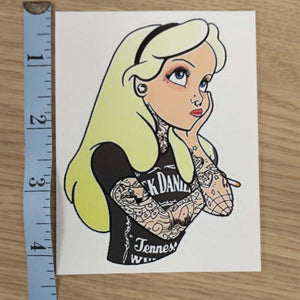 Rock and Roll Alice Sticker