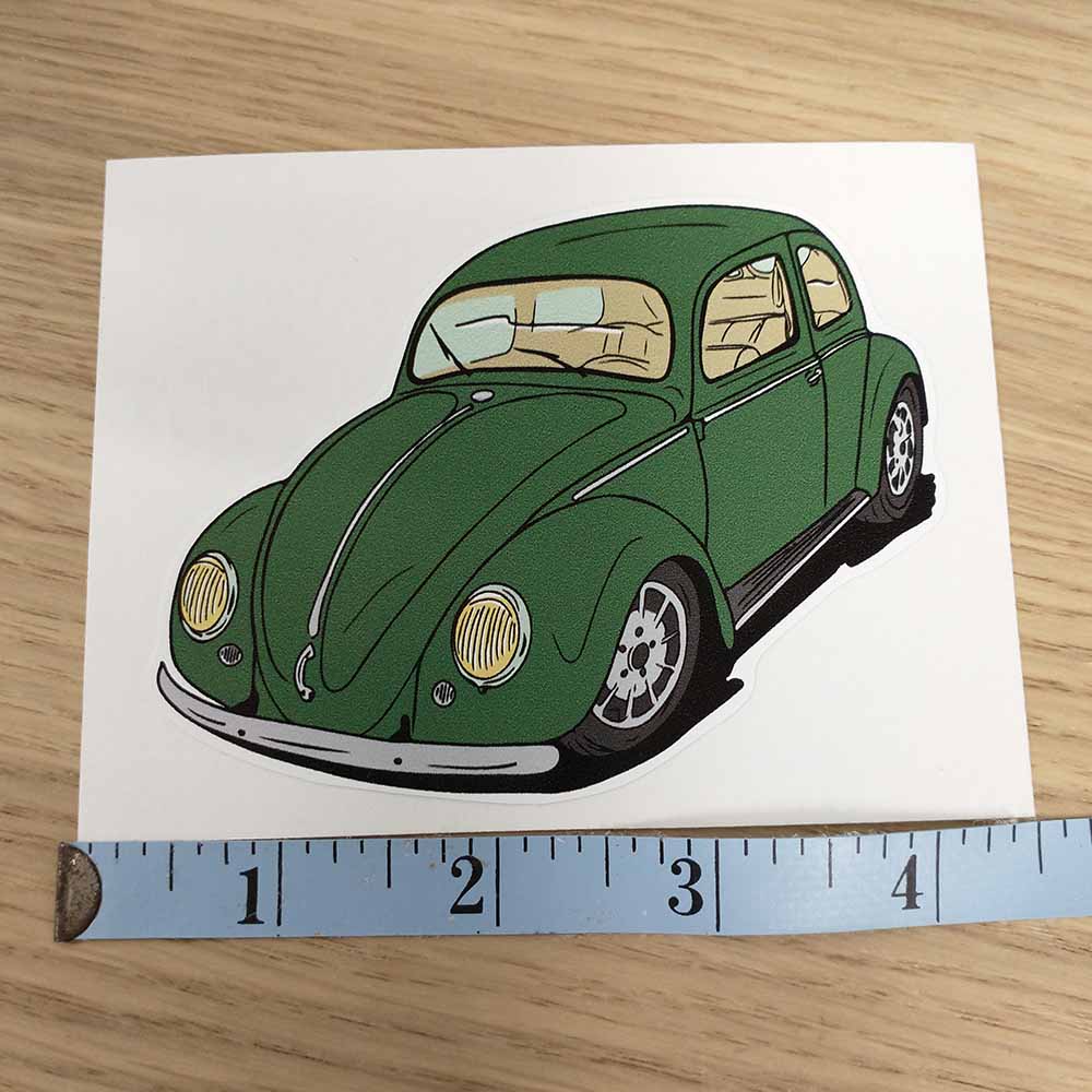 Cal Look VW Bug Sticker