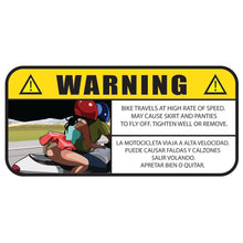 Load image into Gallery viewer, Motorcycle High Speed Warning Version 2  MULTI Languages Available
