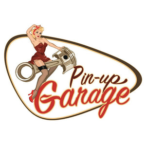 Pin Up Garage Retro Sticker