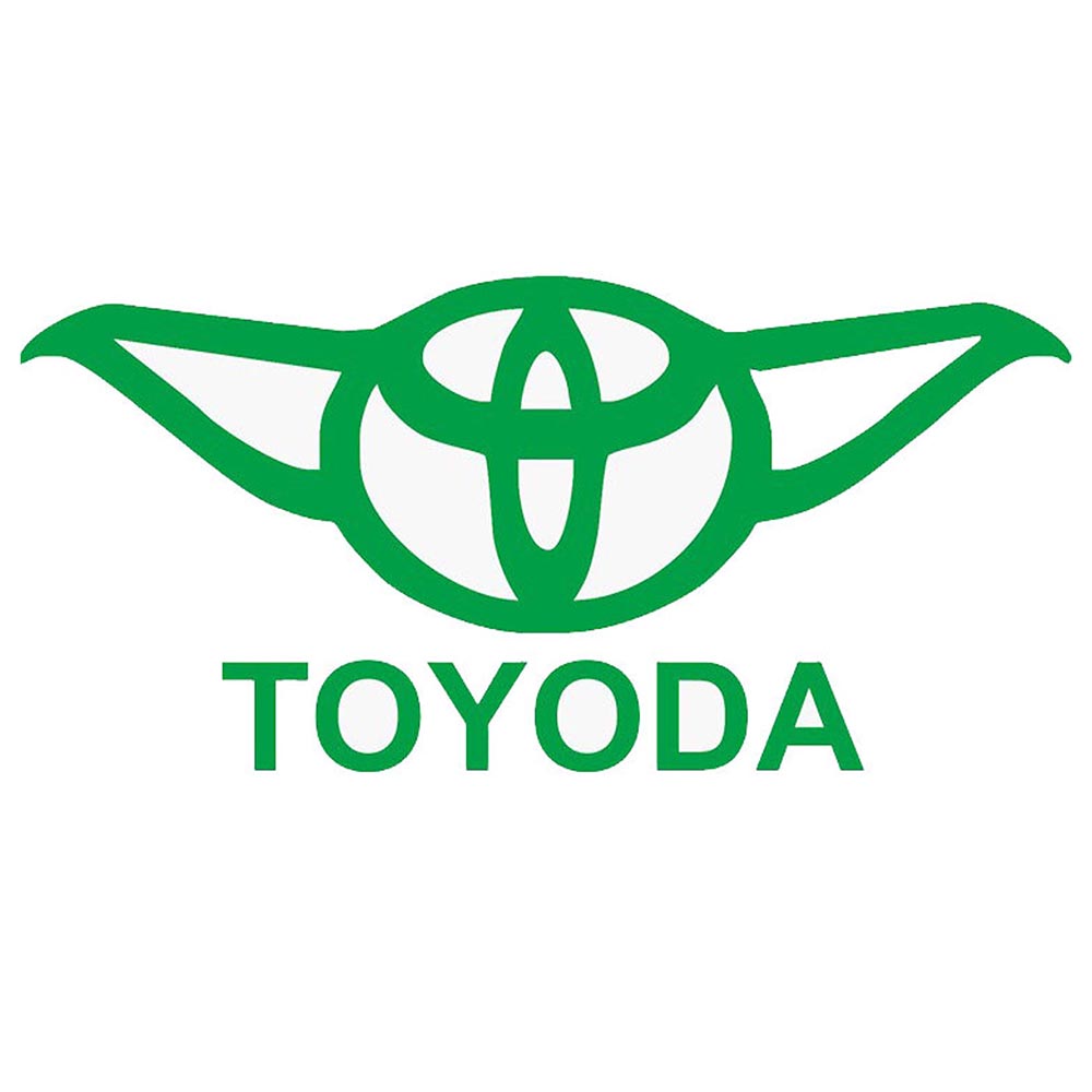 Toyoda Ears Toyota Logo Sticker