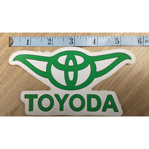 Toyoda Ears Toyota Logo Sticker