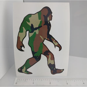 Sasquatch Camo Sticker