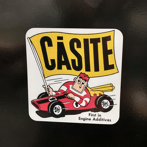 Retro Casite Engine Additives Sticker