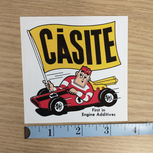 Retro Casite Engine Additives Sticker