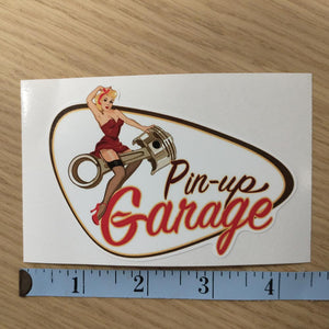 Pin Up Garage Retro Sticker